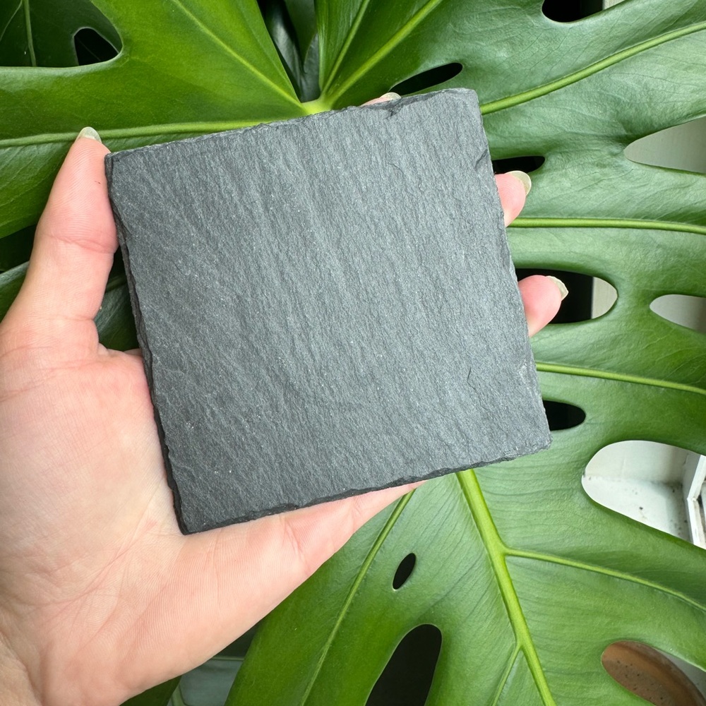 Raw stone coasters 4 ct